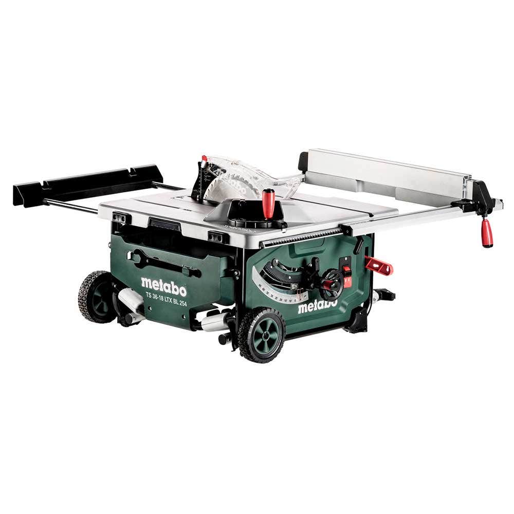 METABO18V Brushless 2 x 5.5Ah 254mm Saw Table Kit AU61302500