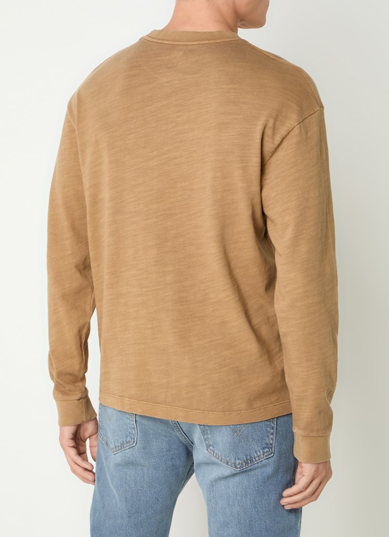Tricou Levi's cu mânecă lungă și buzunar la piept