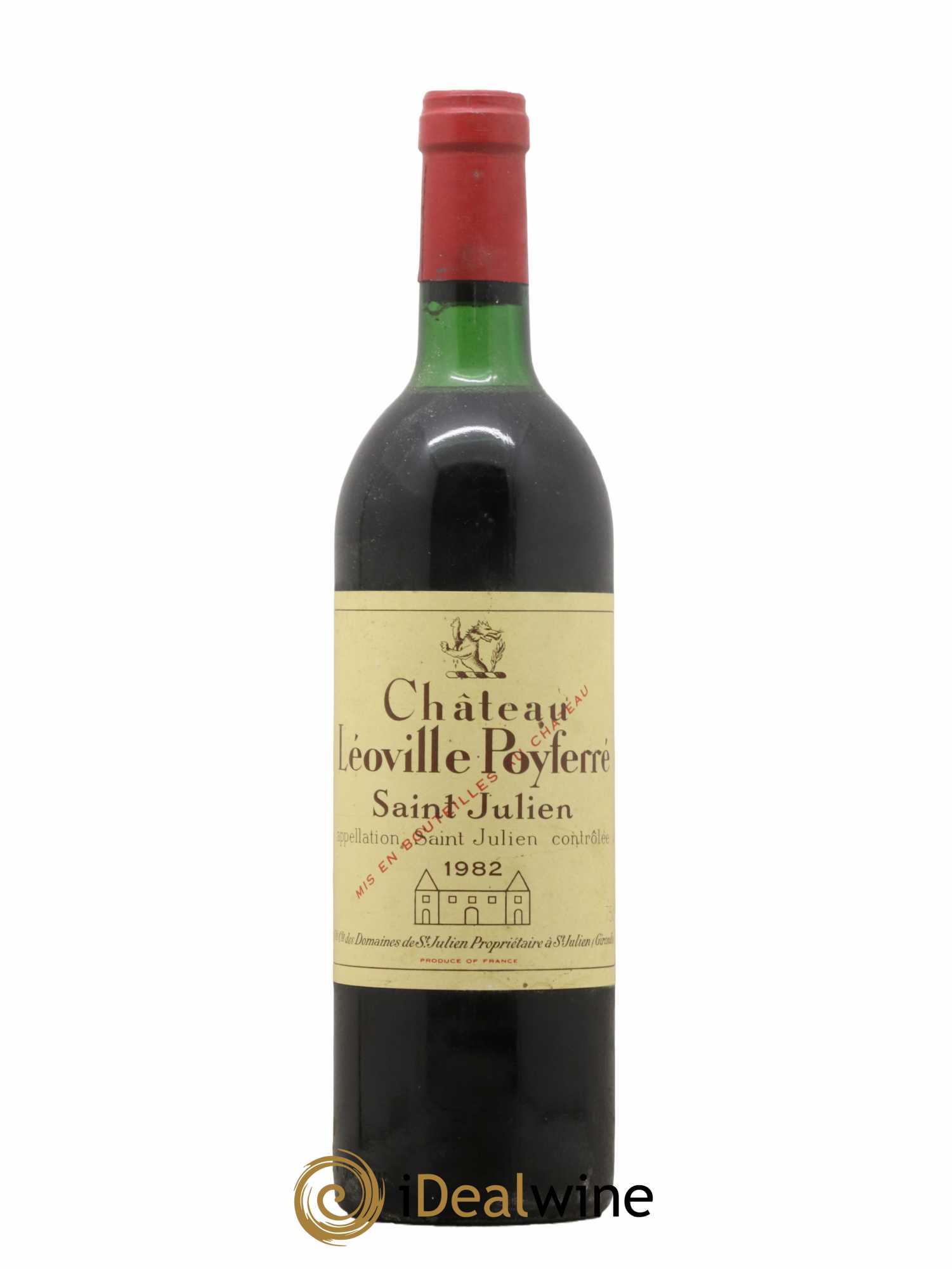 Château Léoville Poyferré 2ème Grand Cru Classé  1982 - Lot de 1 Bouteille