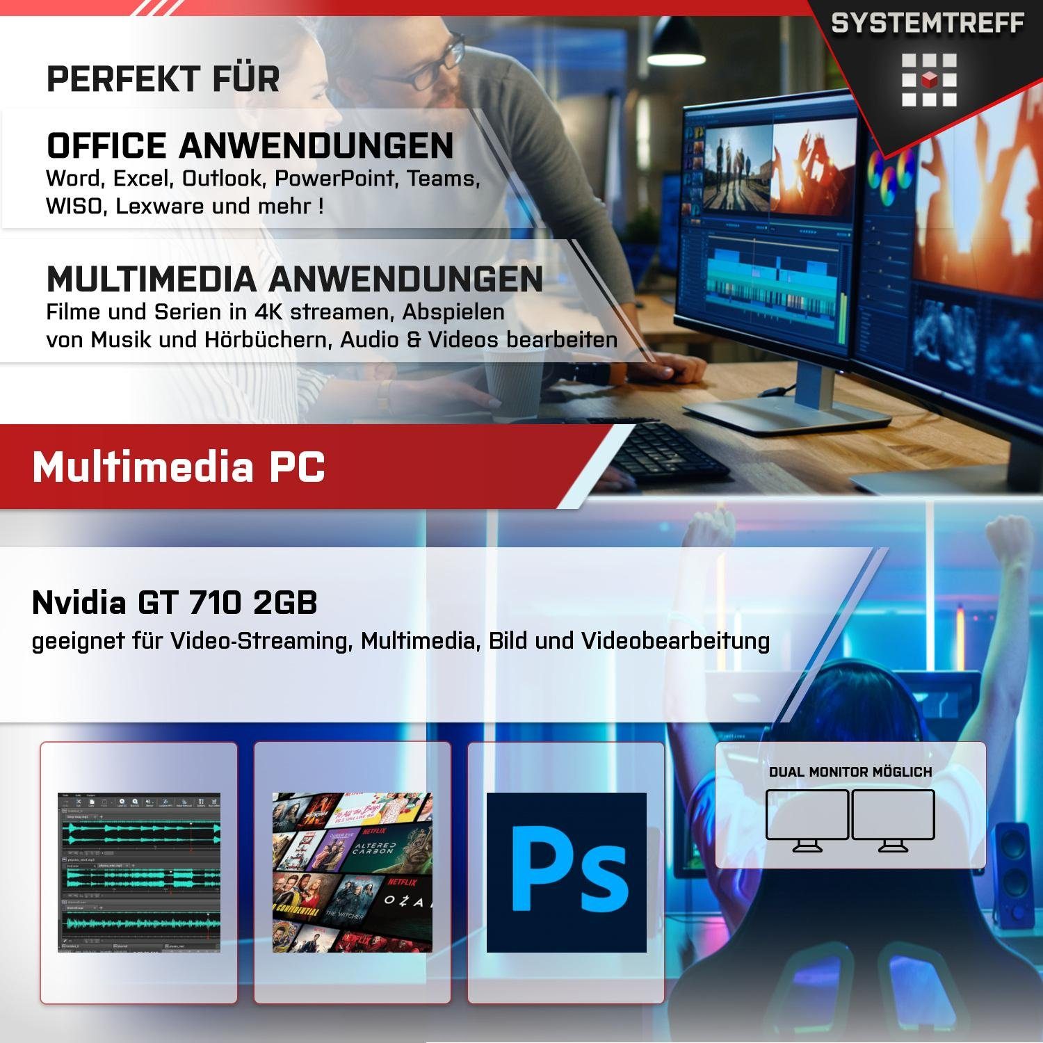 SYSTEMTREFF Business-PC-Komplettsystem (24