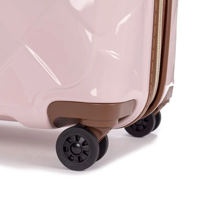 Stratic Leather&More - Hartschalen-Koffer M (bis 66cm) - rose