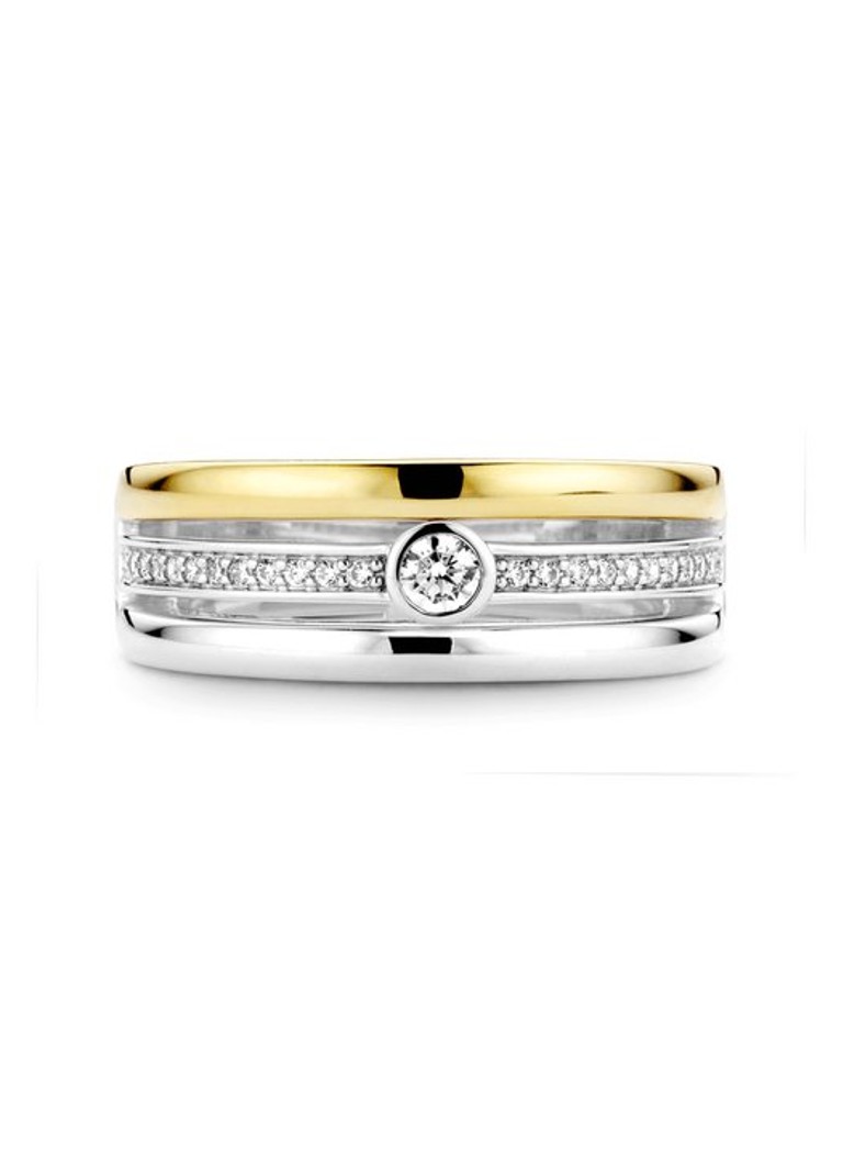 I FEEL YOU - Inel Milano acoperit cu zirconiu cubic 12094ZY