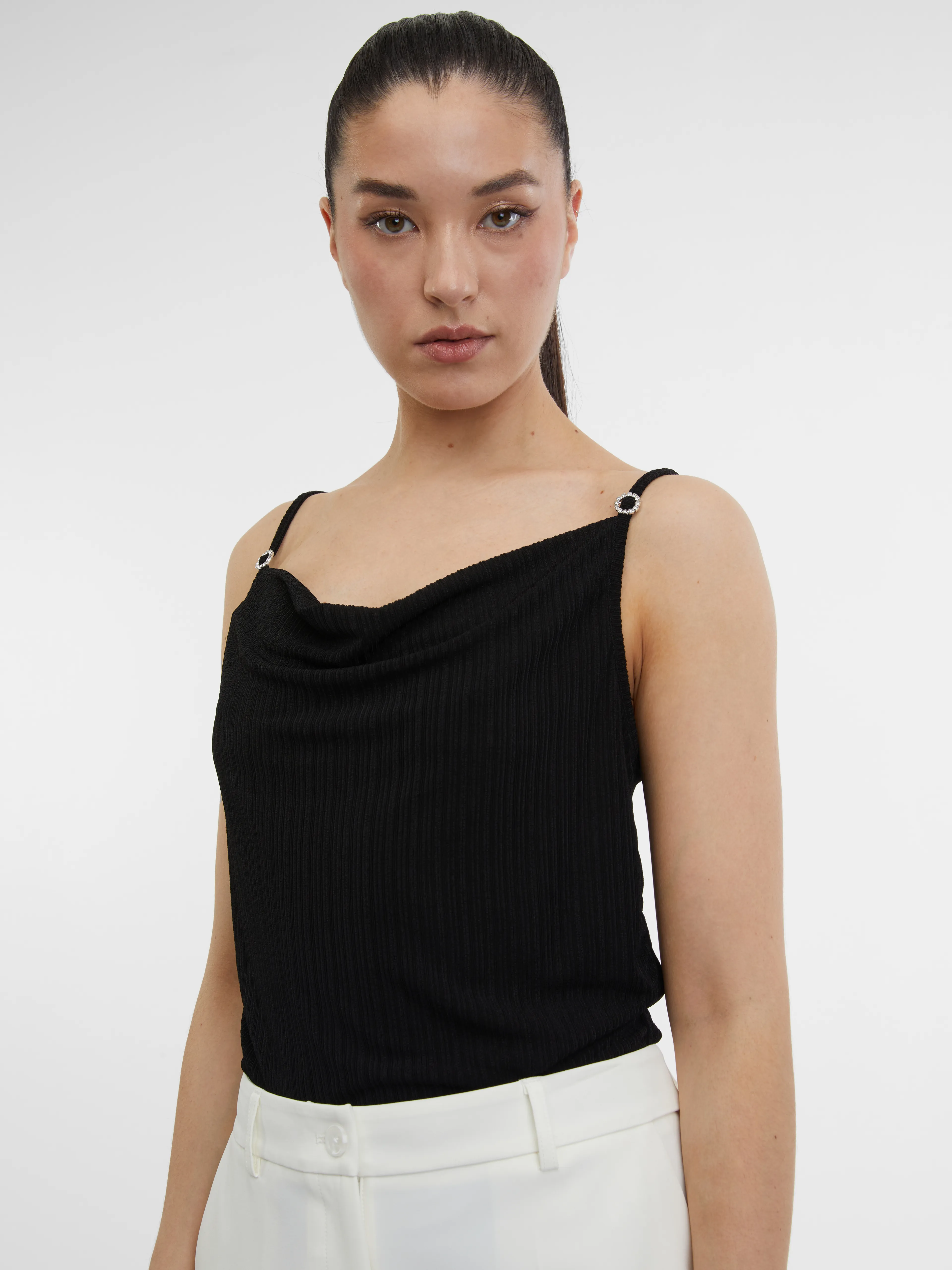 Schwarzes Damen-Tank-Top ORSAY
