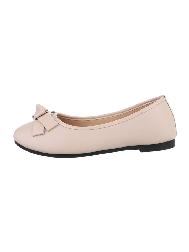 Ital-Design Ballerina in Beige günstig kaufen