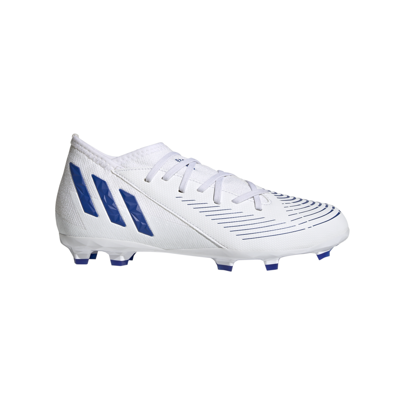 adidas Predator EDGE.3 FG Diamond Edge J Kids Weiss Blau