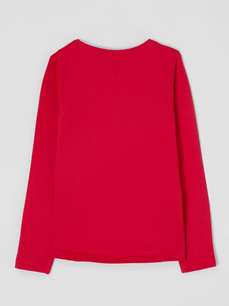 Longsleeve aus Baumwolle in pink
