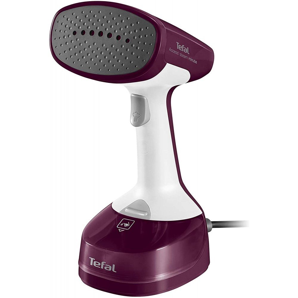 Tefal Dampfbürste Access Steam Minute Dampfglätter-Dampfbürste 1100 Watt Lila/Grau/Weiß, 1100 W