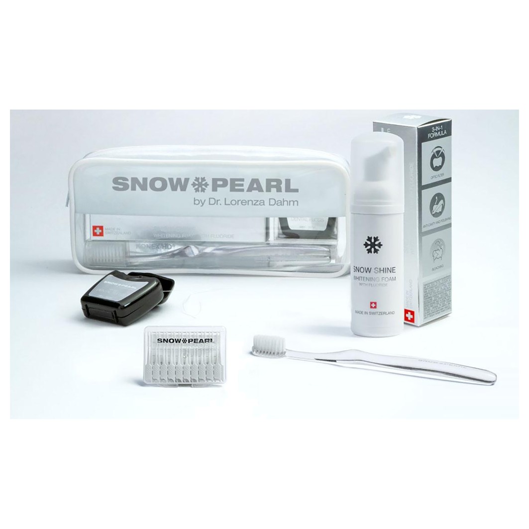 Travel Kit mit Whitening Foam (weiss)