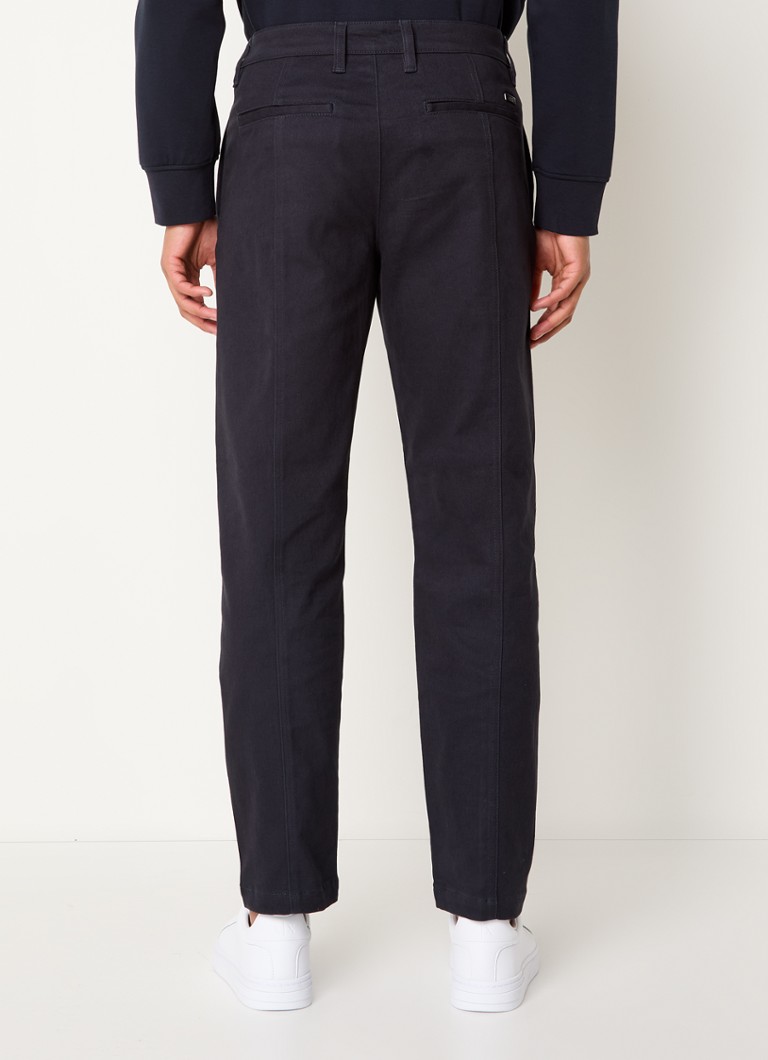 Pantaloni largi cu buzunare laterale Armani Exchange