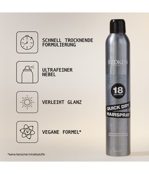 Redken Styling Quick Dry 18 Haarspray-400 ml