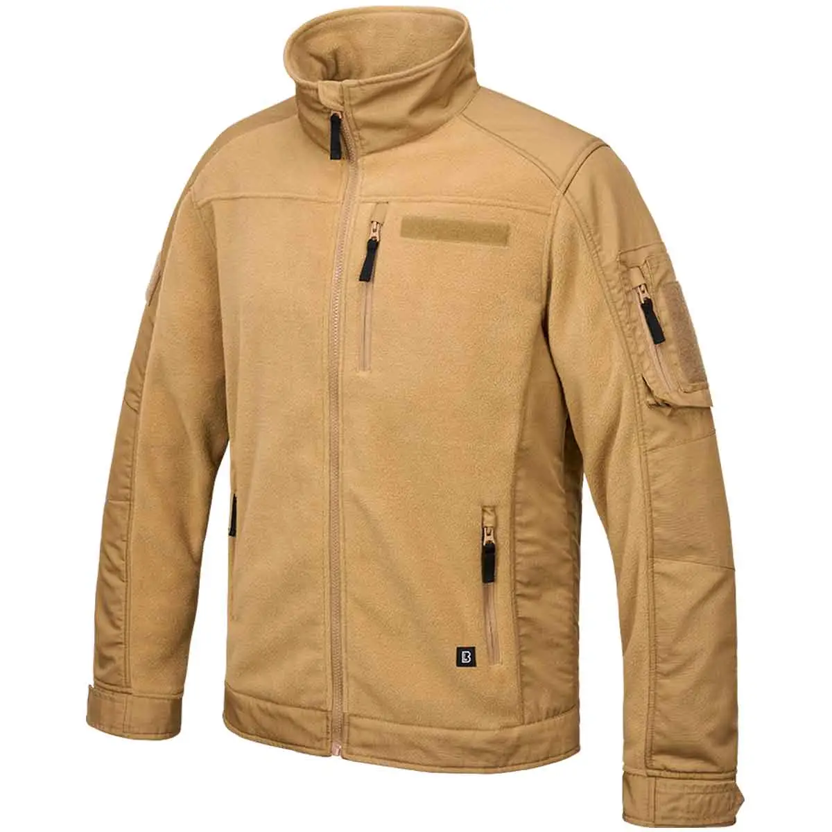Fleecejacke Ripstop beige