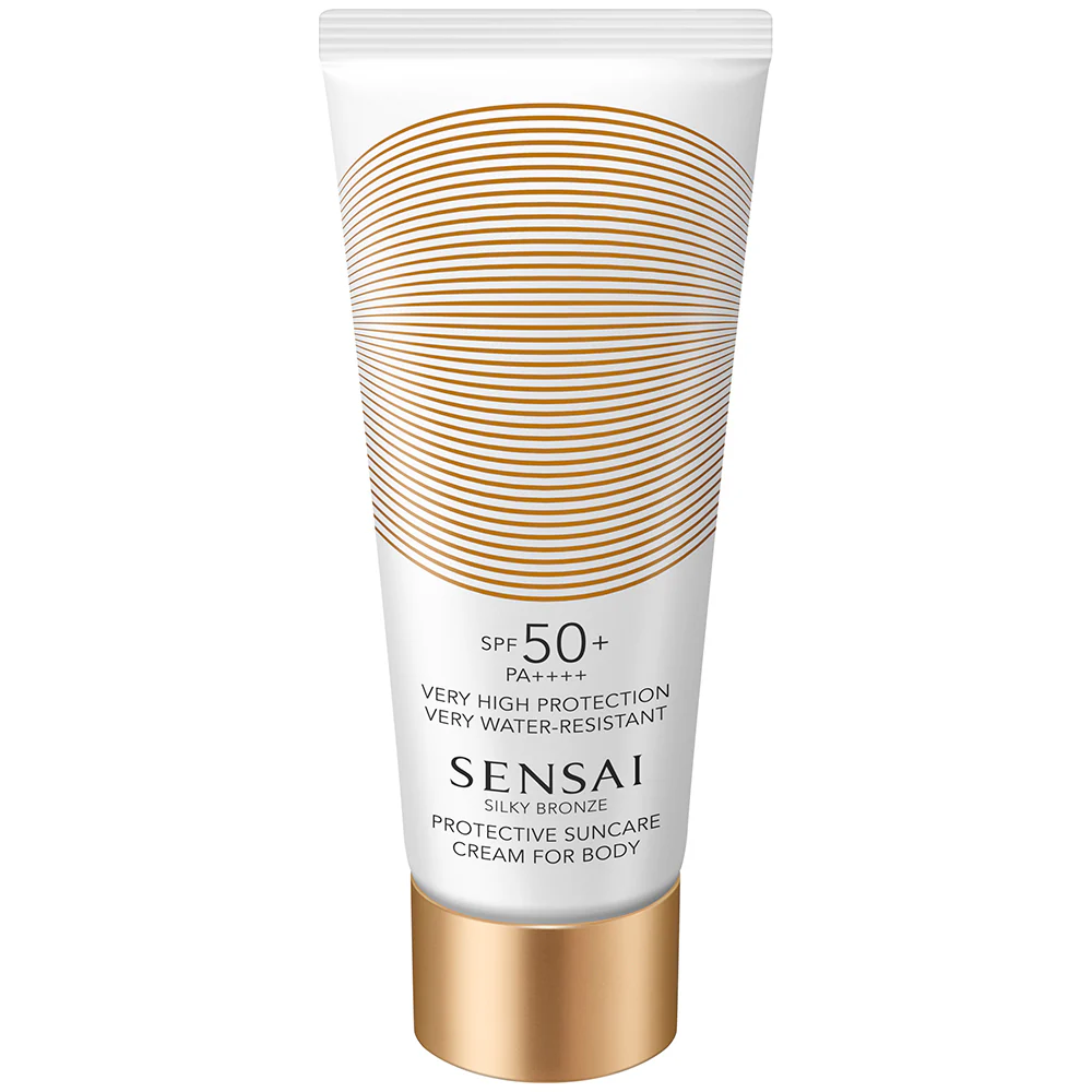 Crema solar corporal protectora Silky Bronze SPF50+ - Crema solar corporal de alta protección.
