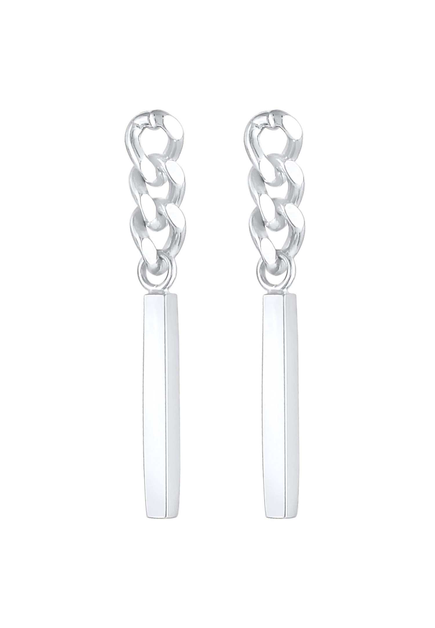 Cercei Elli pentru femei cu aspect geometric, din argint 925