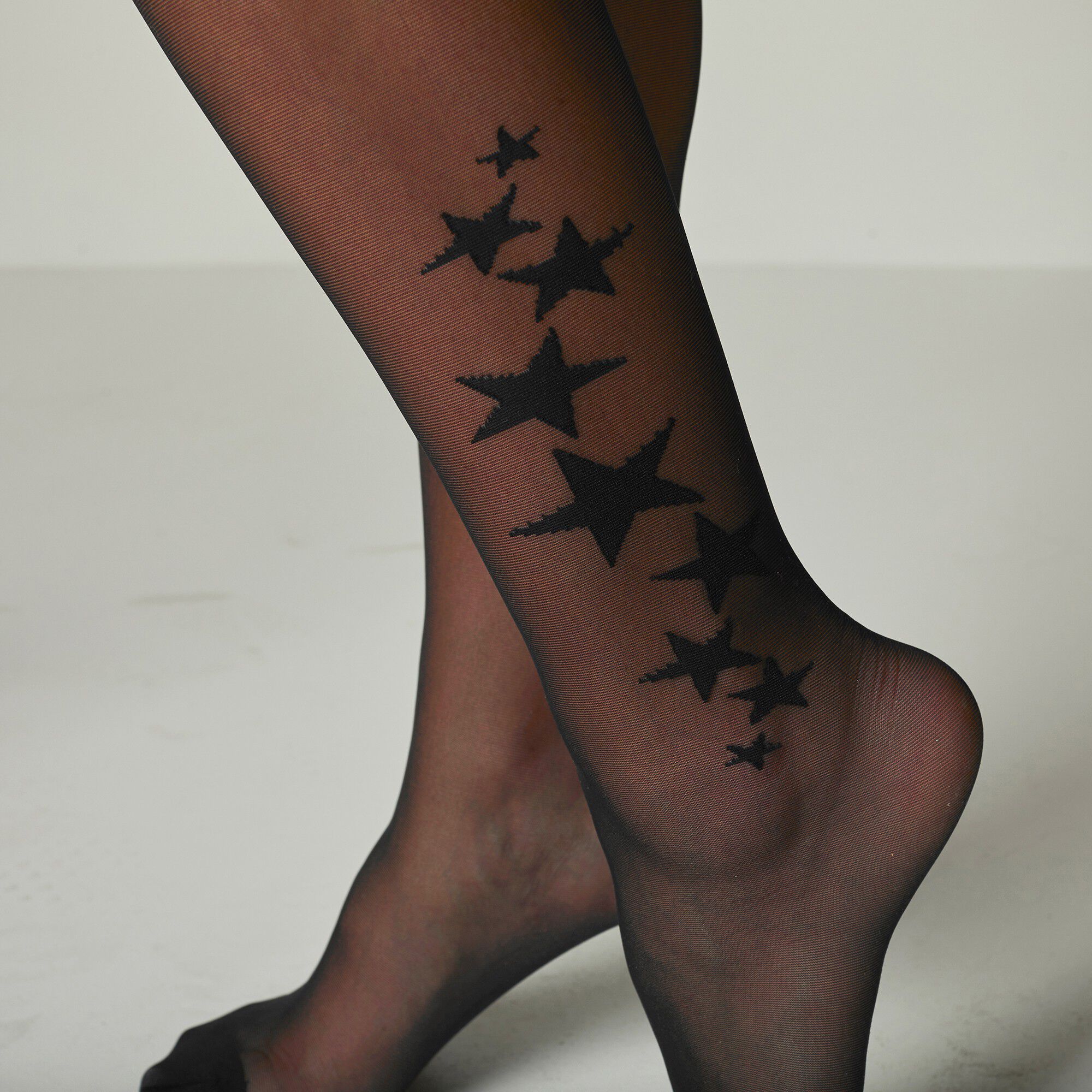 Collant fantaisie imitation tattoo 