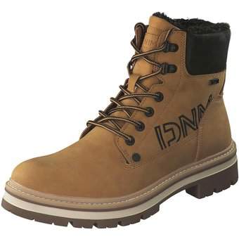 Tom Tailor Schnür Boots in gelb