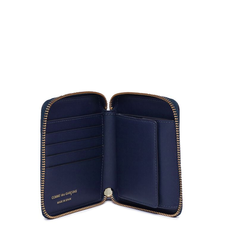 Comme des Garcons Wallet Classic Line navy