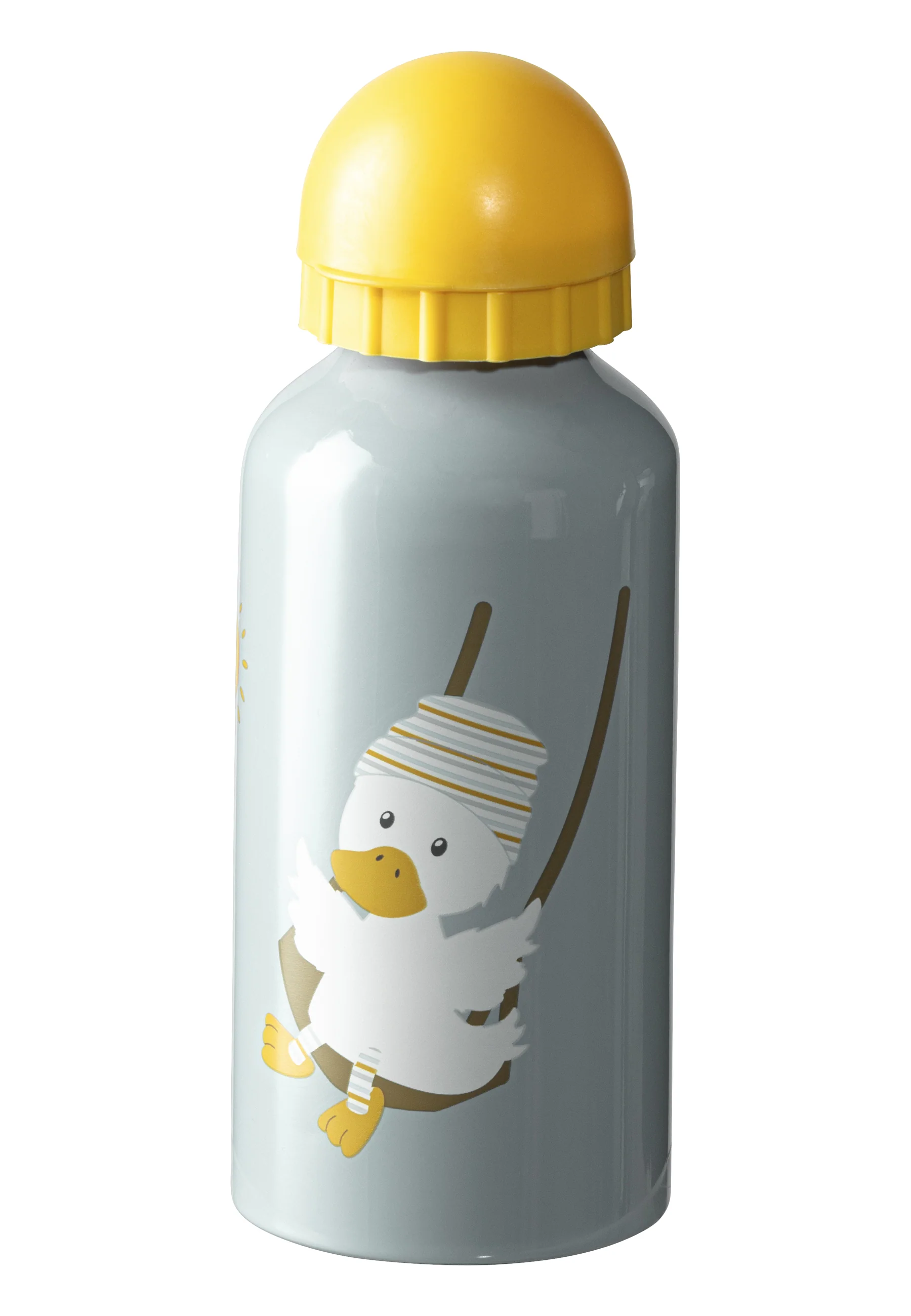 Kindertrinkflasche Ente Edda, 400 ml, in helltürkis