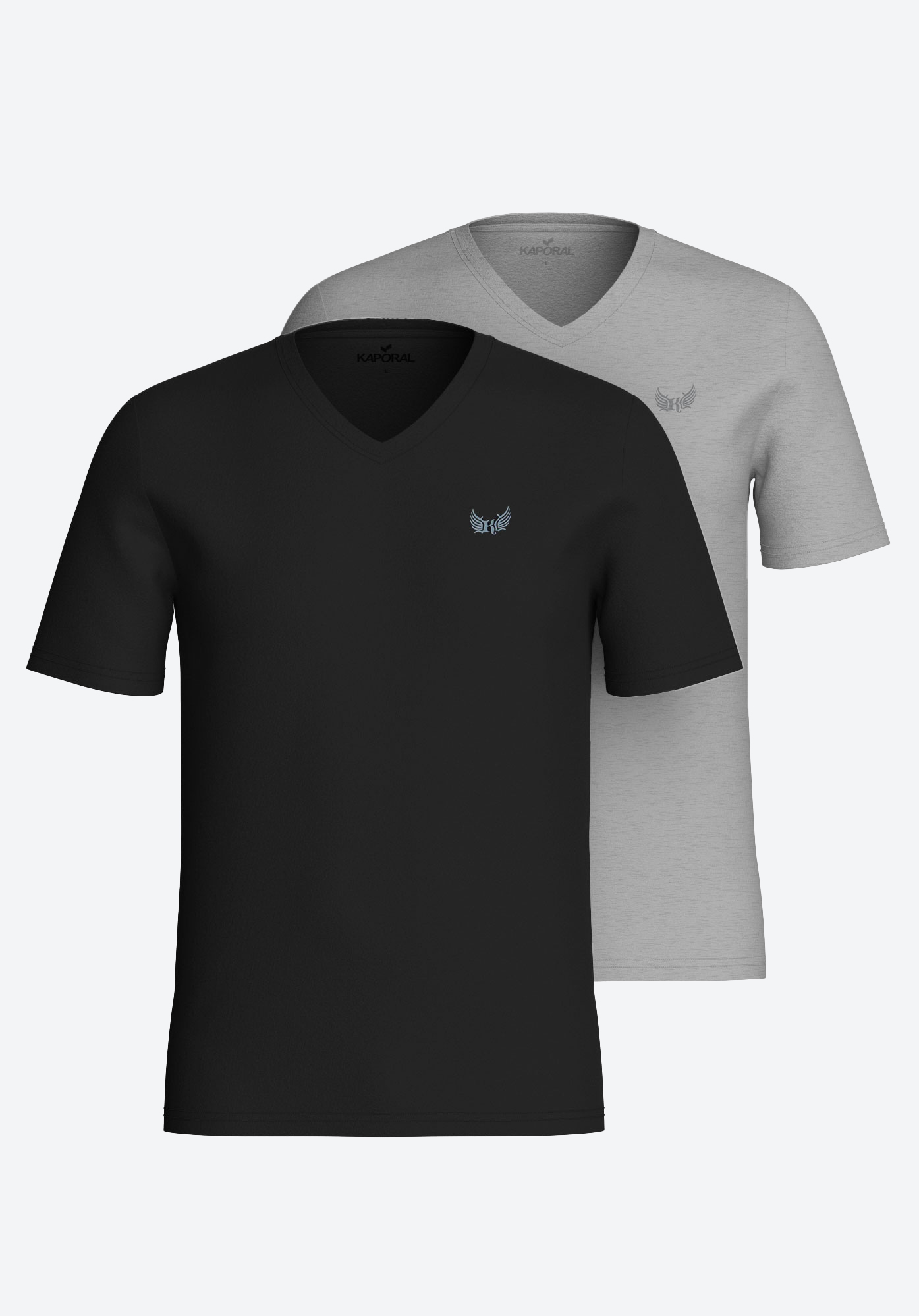 GIFT   Coffret de 2 tee-shirts basiques col V