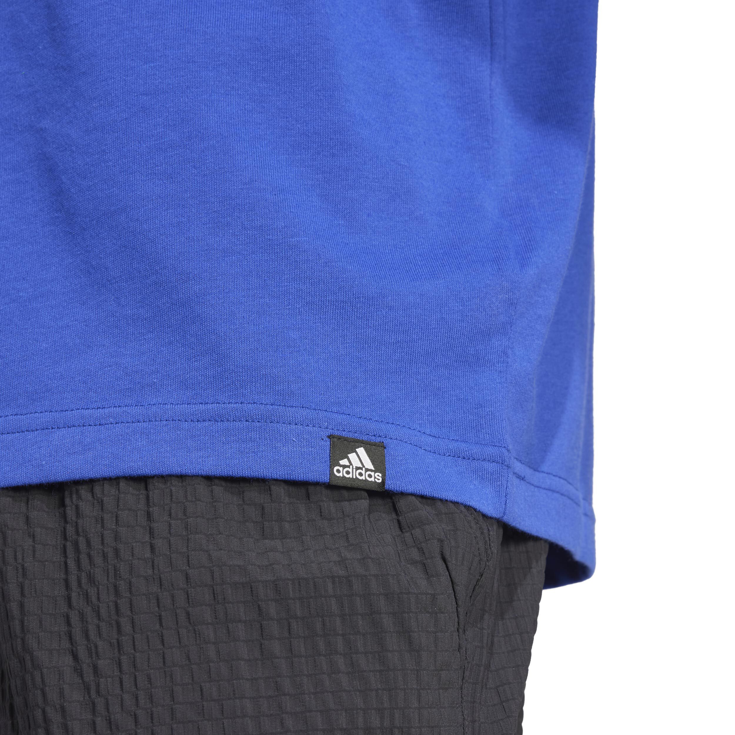 Tennis New York T-Shirt Herren - Blau, Mehrfarbig