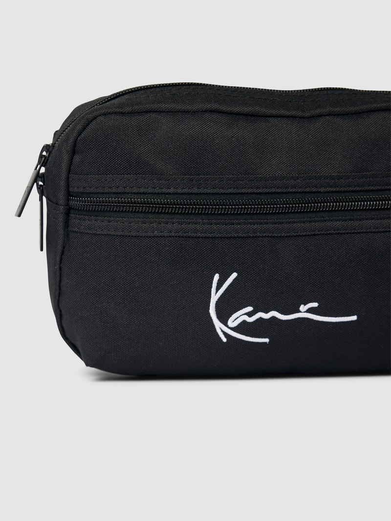 Gürteltasche mit Label-Print in black