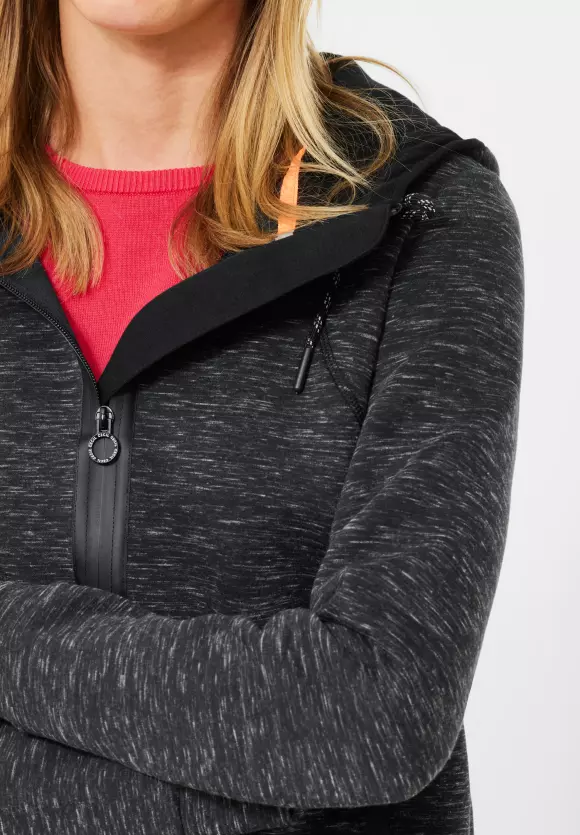 CECIL Sweatjacke im Athletic Look