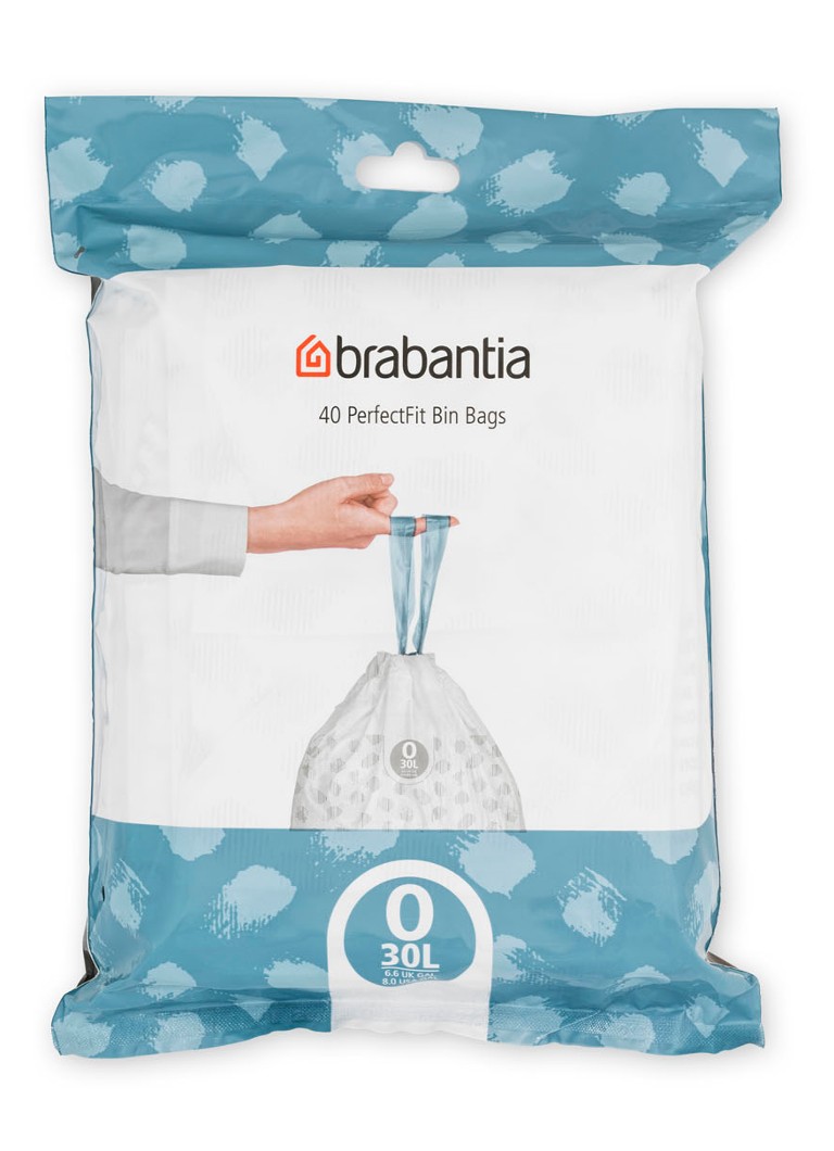 Sacs poubelle Brabantia PerfectFit Extra Strong 0-30L (40 pièces)