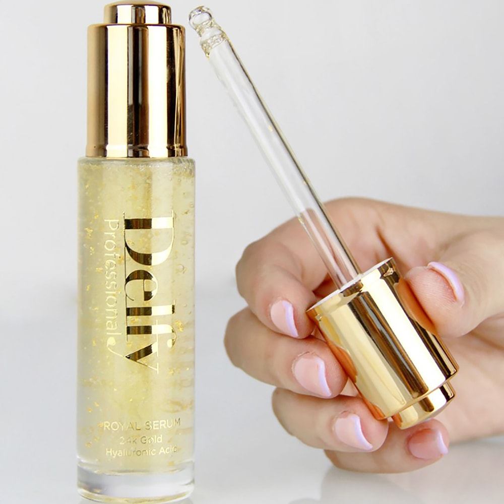 delfy 24k Royal Gold Serum Produit hydratant et raffermissant pourle visage
