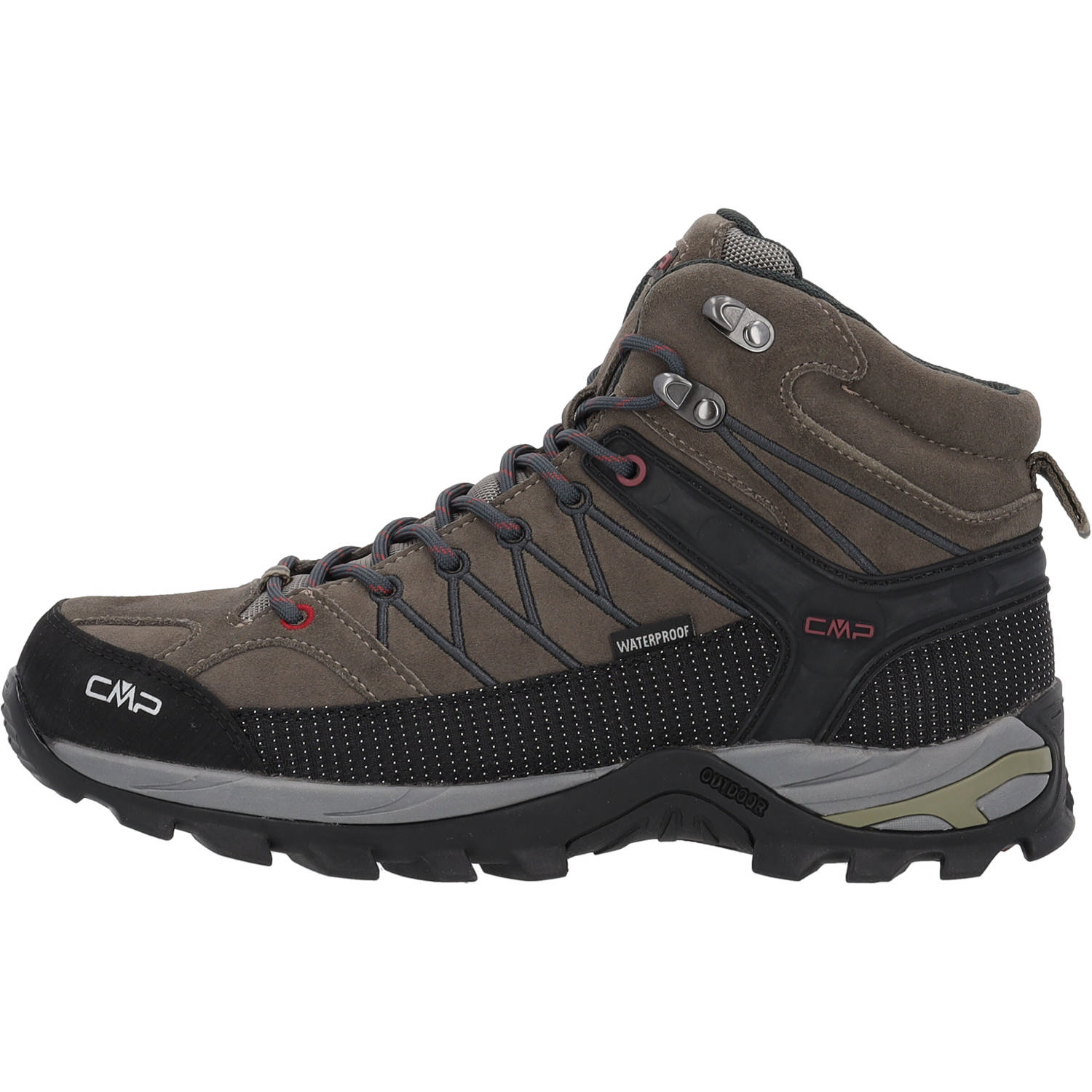 CMP Rigel Mid 3Q12947, Trekkingschuhe, Herren, Braun (Torba Grau)