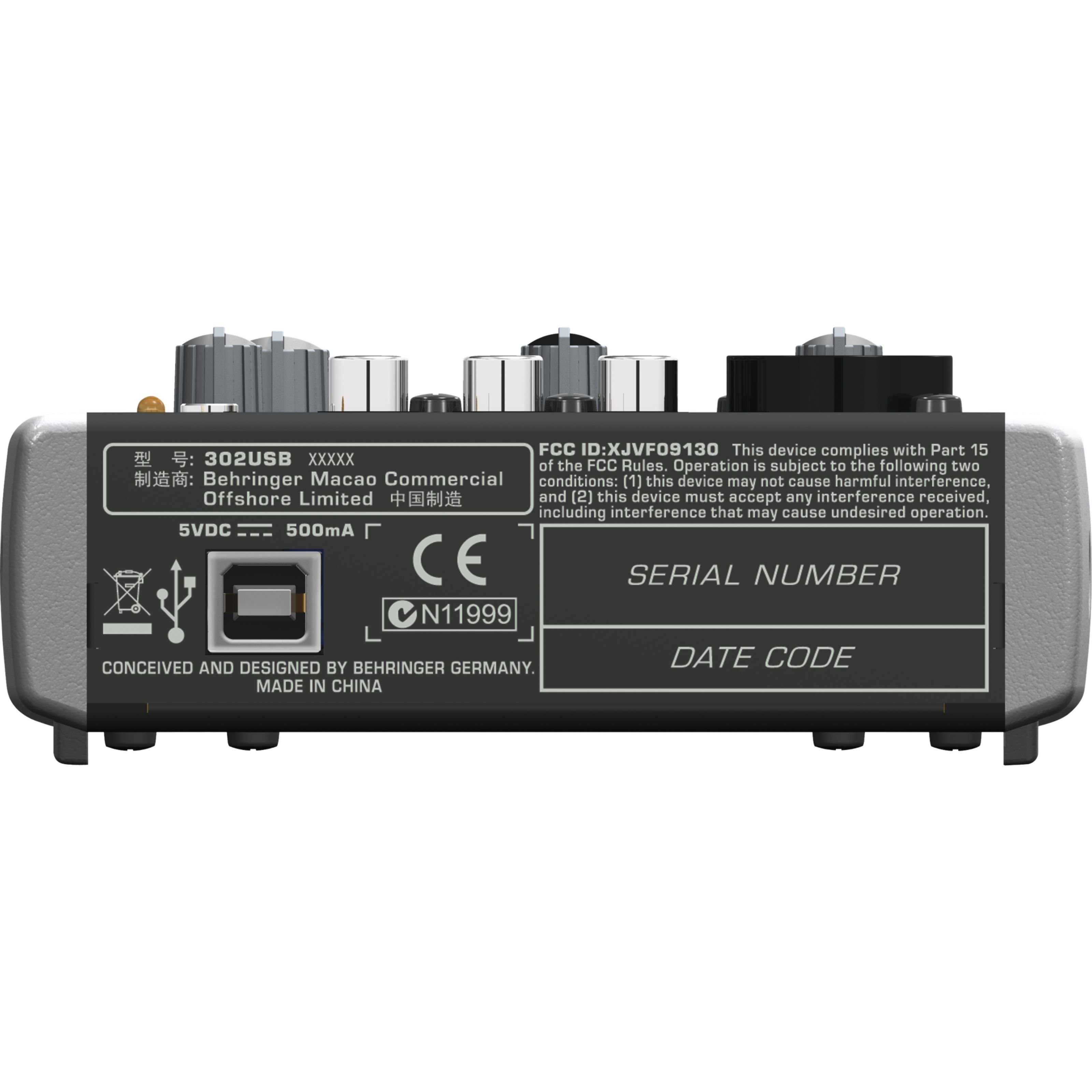 Behringer Mischpult, XENYX 302USB