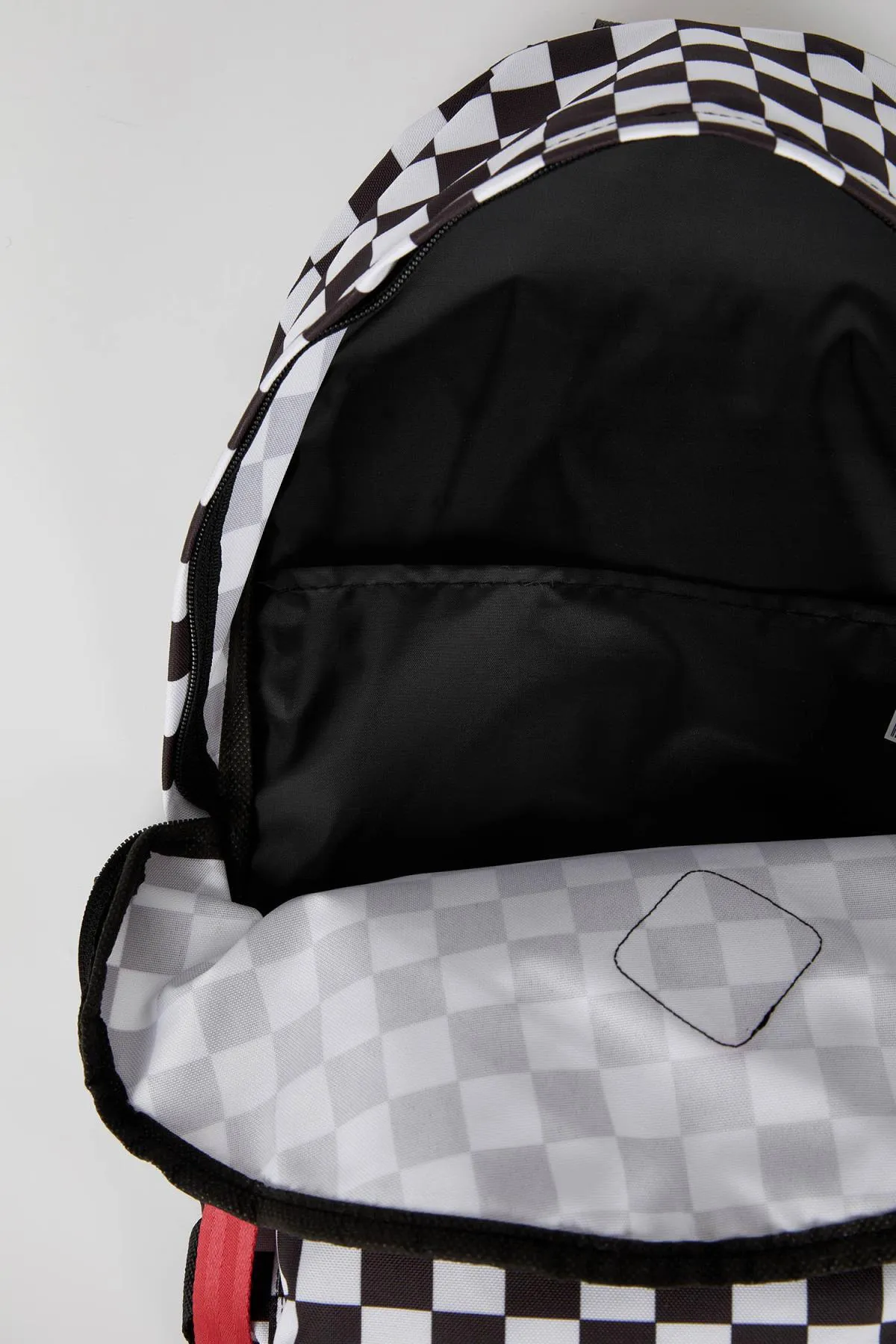 DeFacto  Schulrucksack mit Schachbrettmuster, Unisex, selbstheilend, wasserabweisend V3075azns
