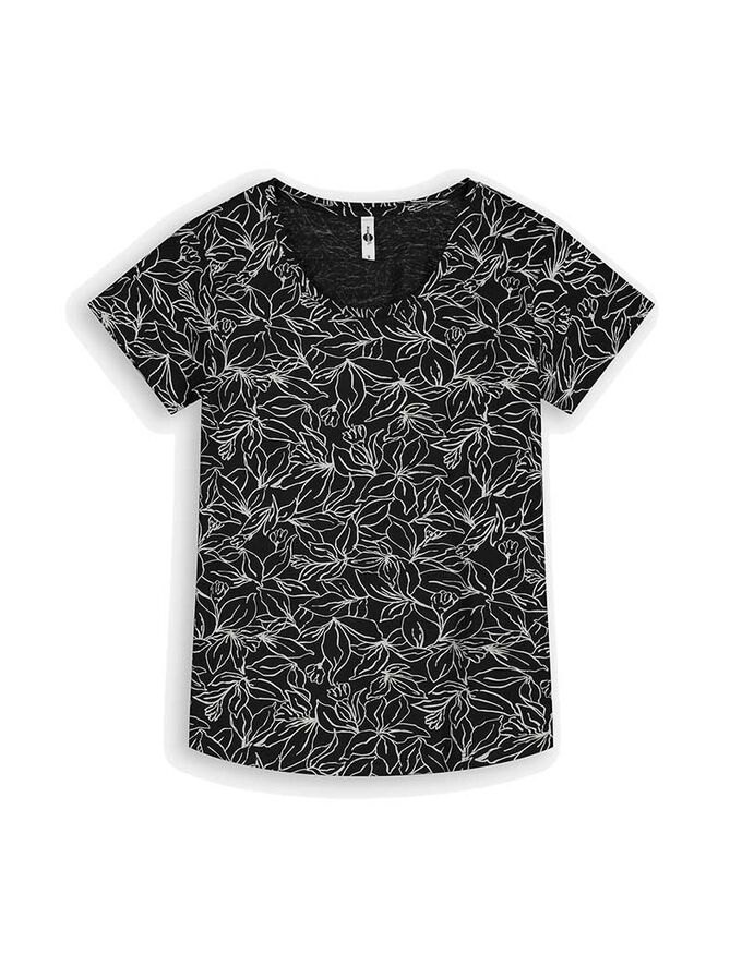 T-Shirt - Allover-Muster
