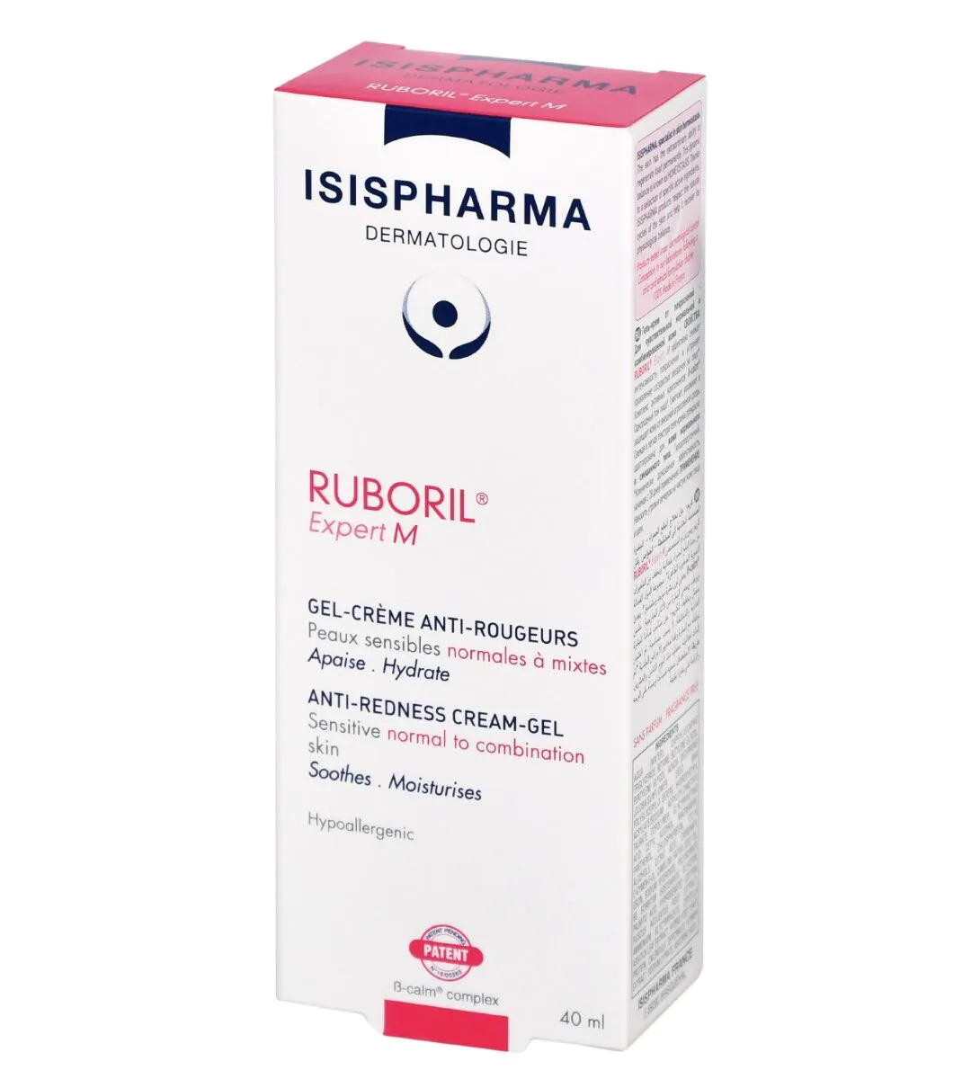 Isispharma Ruboril Expert M - Gel-krema za normalnu, vaskulariziranu kožu sklonu crvenilu