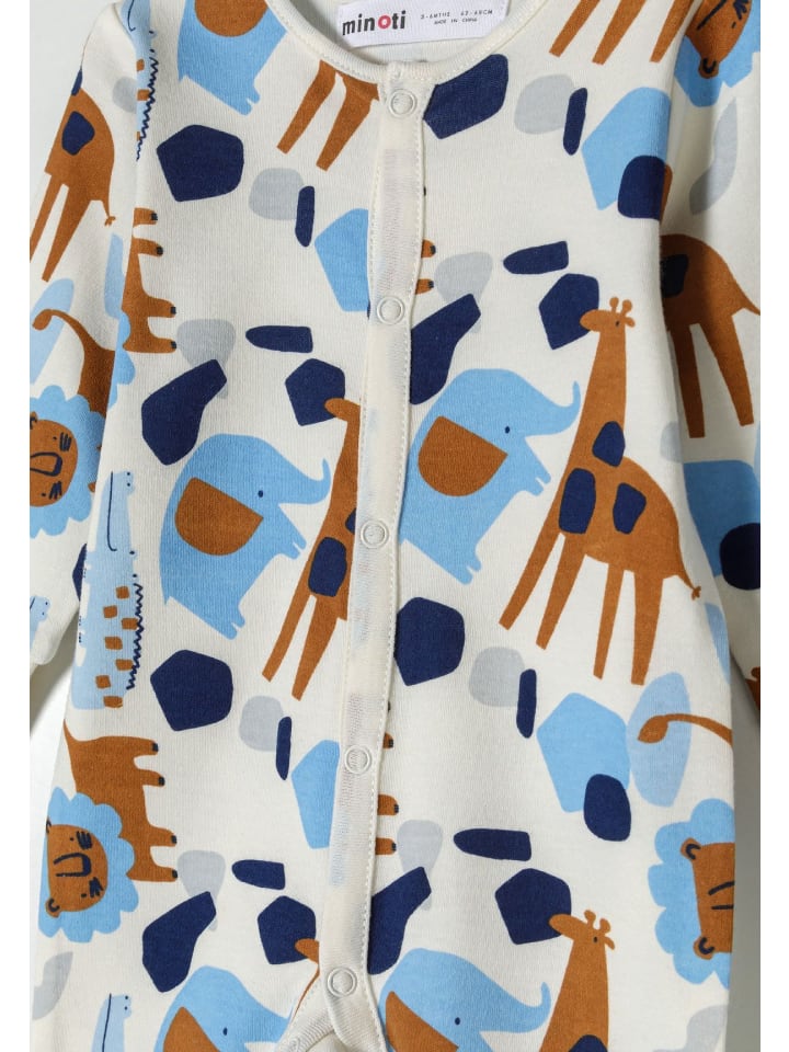 Minoti 4er. Set: Strampler 24babypack1 in hellblau günstig kaufen