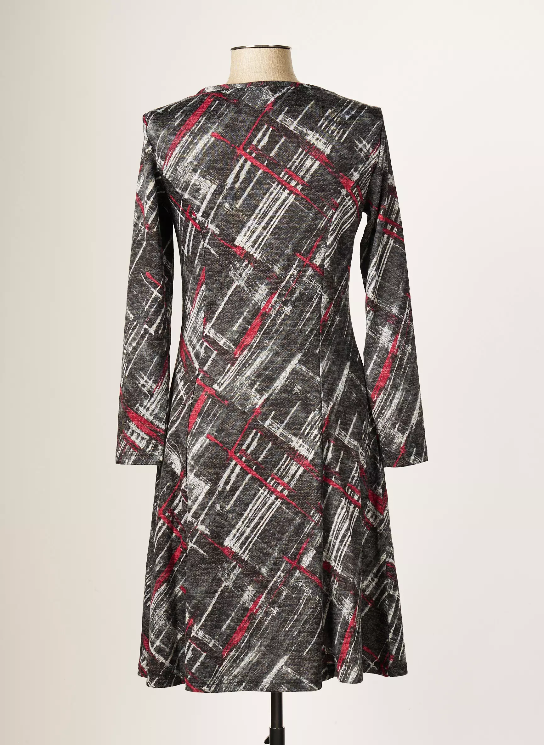 Damart Robes Mi Longues Femme couleur gris