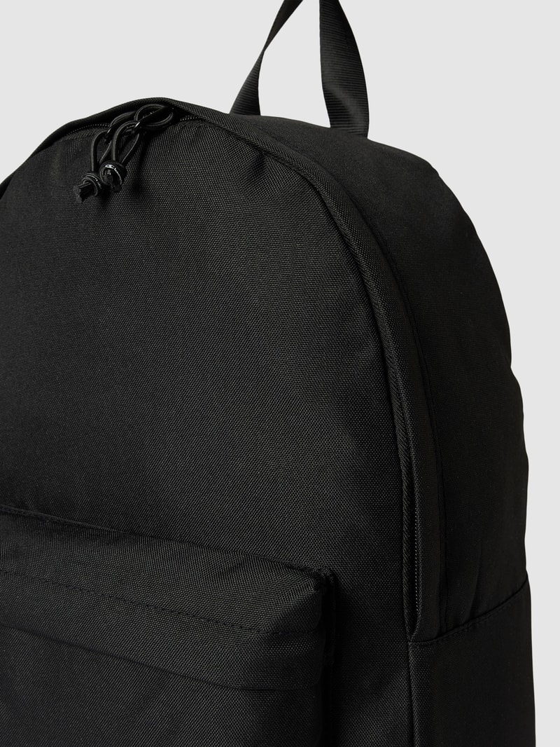 Rucksack mit Label-Details in schwarz
