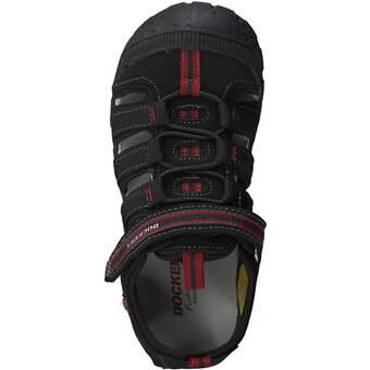 Dockers Outdoorsandale in schwarz