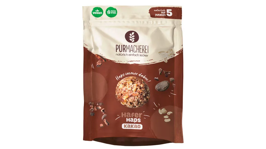 PURmacherei HaferHAPS Kakao 50 g