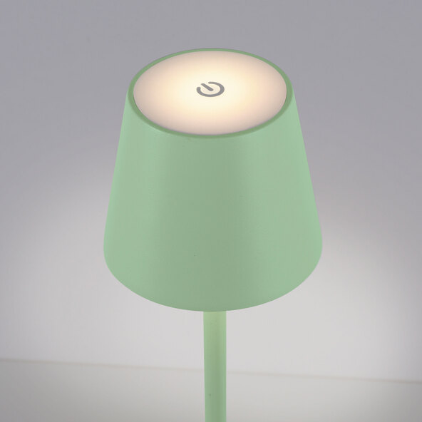 LED-Akku-Stehleuchte Buria, grün