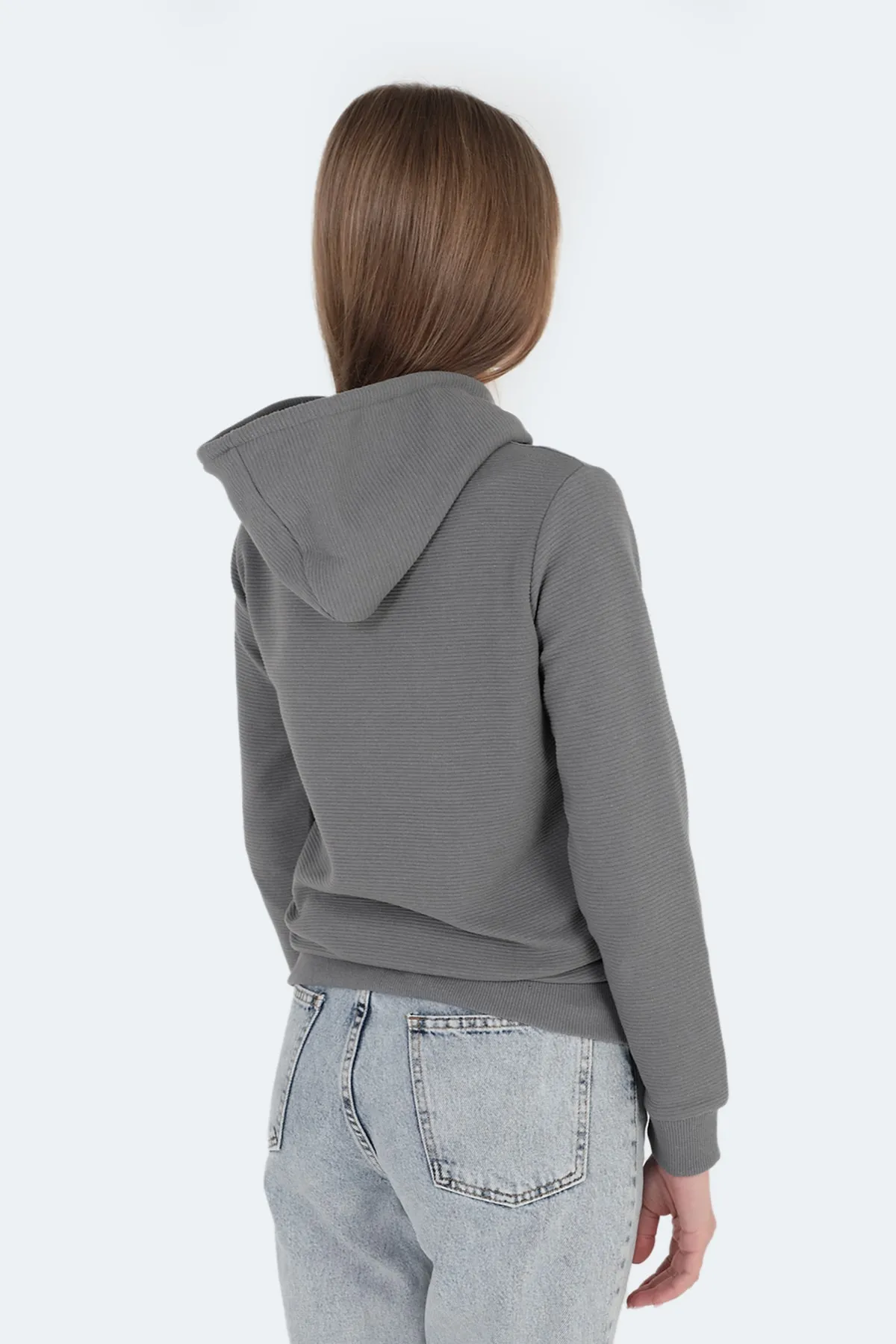 Slazenger  Pema I Damen Sweatshirt Dunkelgrau