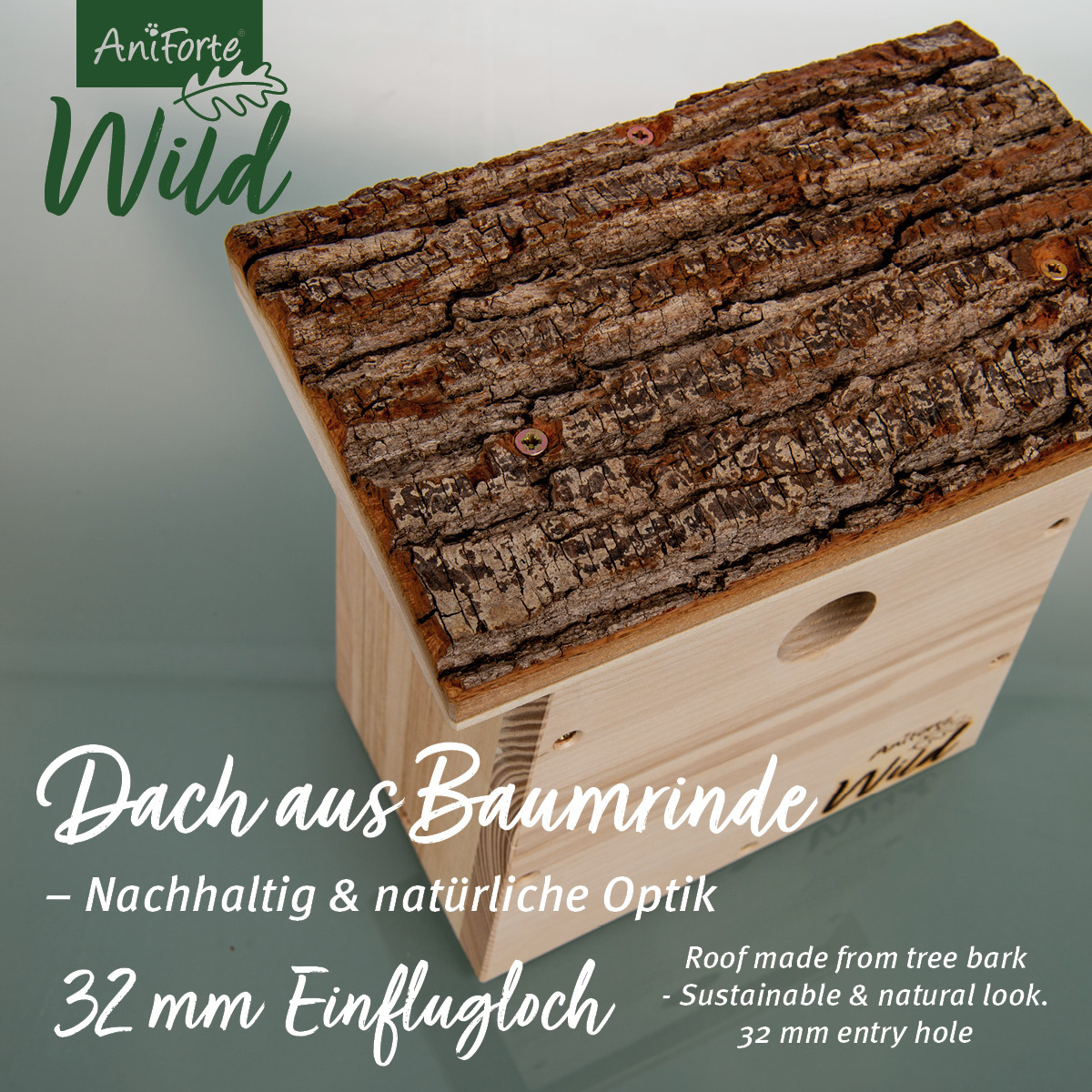 Aniforte Vogelhäuser & Nistkästen Aniforte Nistkasten Kohlmeisen