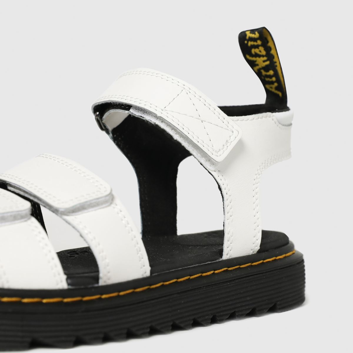 Dr. Martens fehér klaire junior szandál
