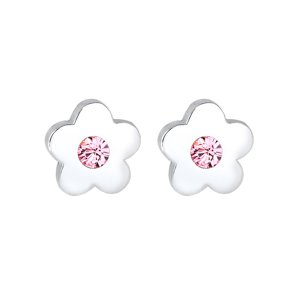 Elli Elli by Julie & Grace Boucles d'oreilles en argent sterling 925 pour enfants avec Boucles d'oreilles