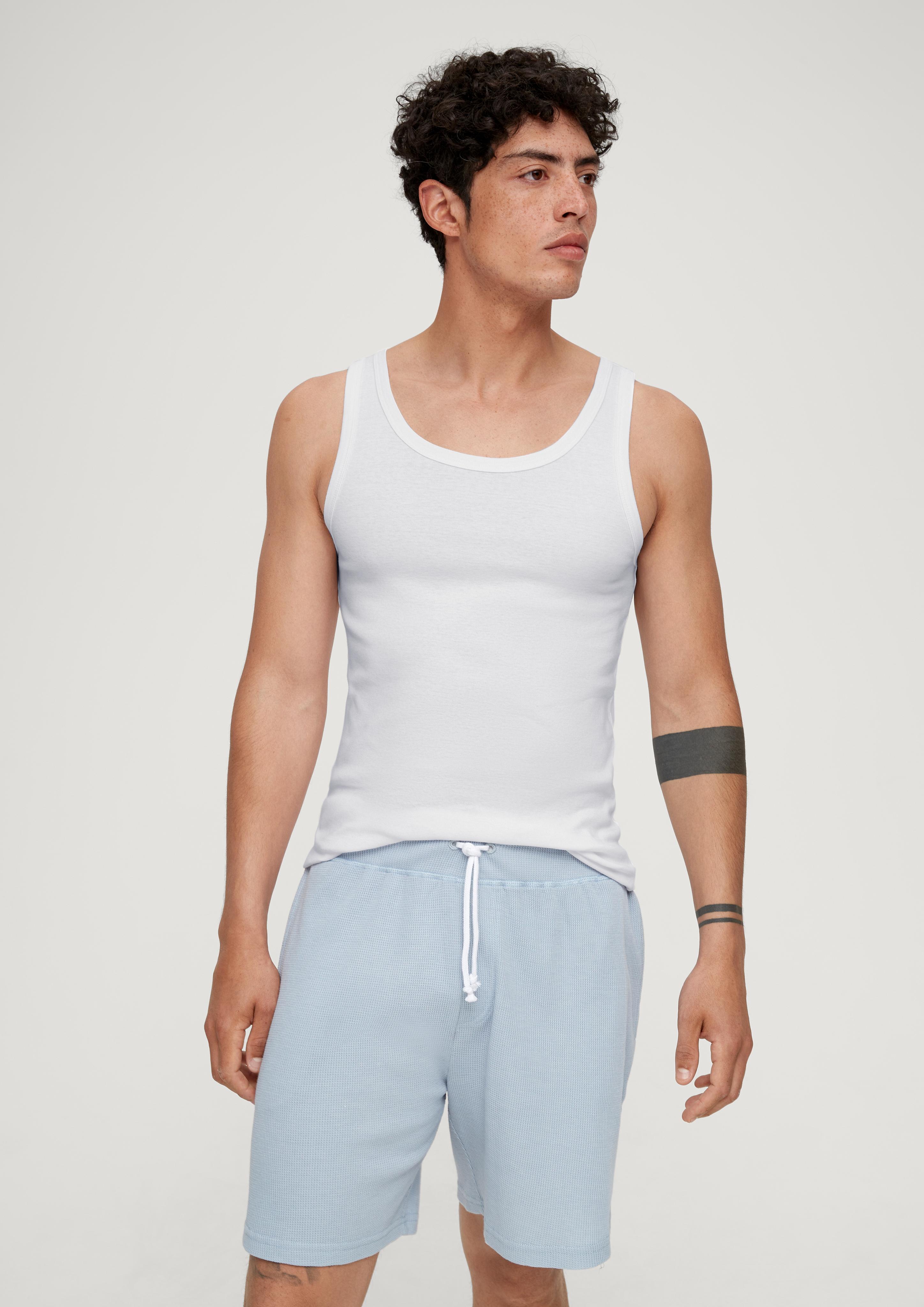 Tanktop mit Rippstruktur  6008404-0100