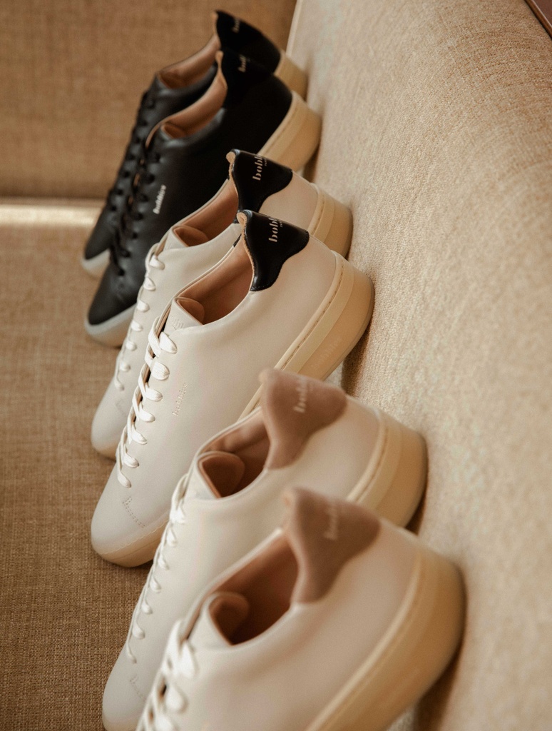 Shaun - Blanc Cassé & Taupe Lin