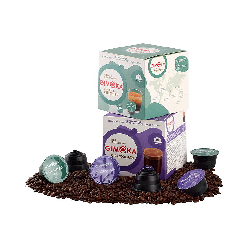 Gimoka Kaffekapsler 16-pk Gimoka Espresso Cremoso