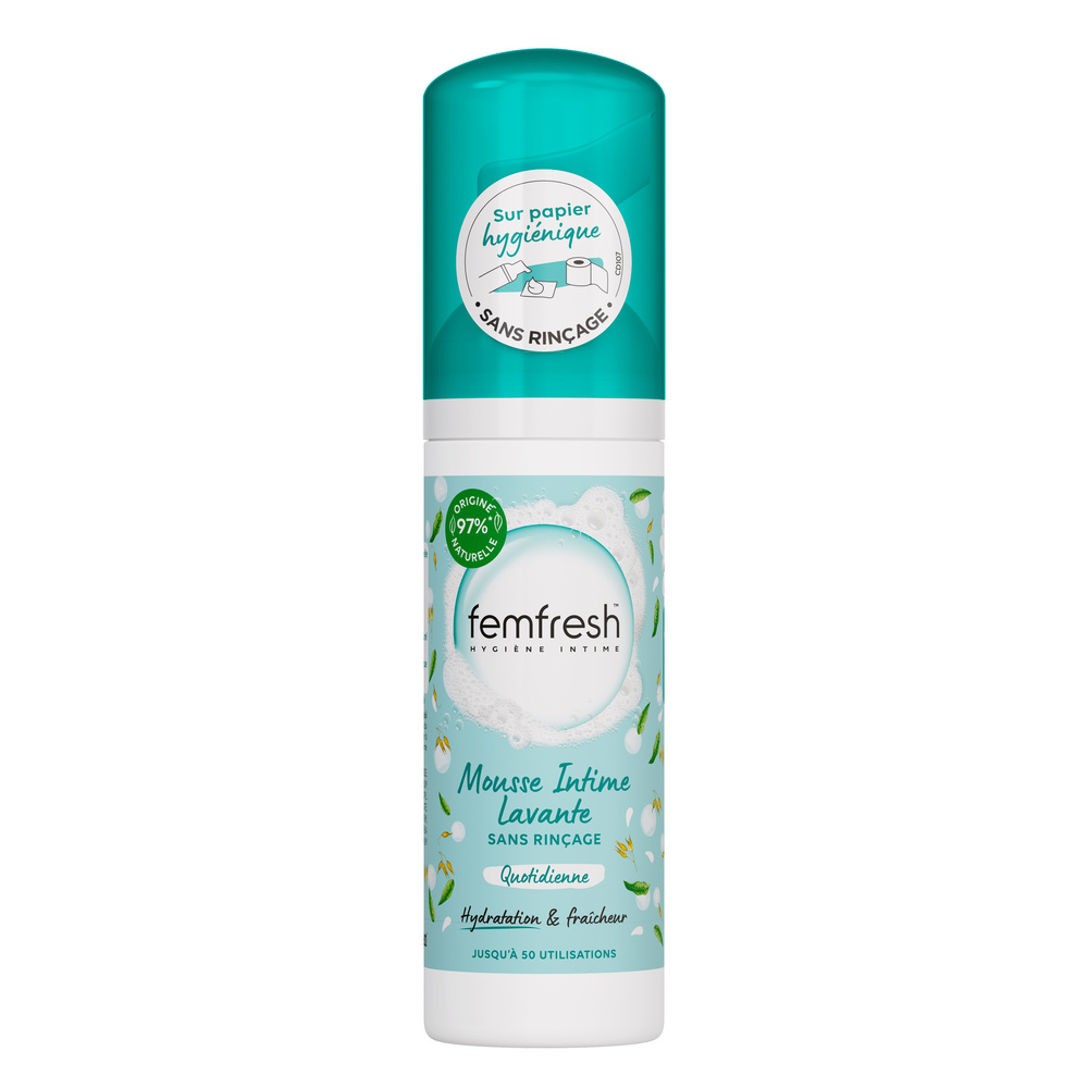 femfresh Mousse intime sans rinçage Quotidienne Mousse intime sans rinçage
