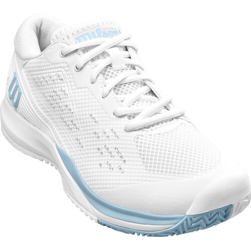 DAMEN TENNISOUTDOORSCHUHE RUSH PRO ACE W WH/WH/BABY BLUE