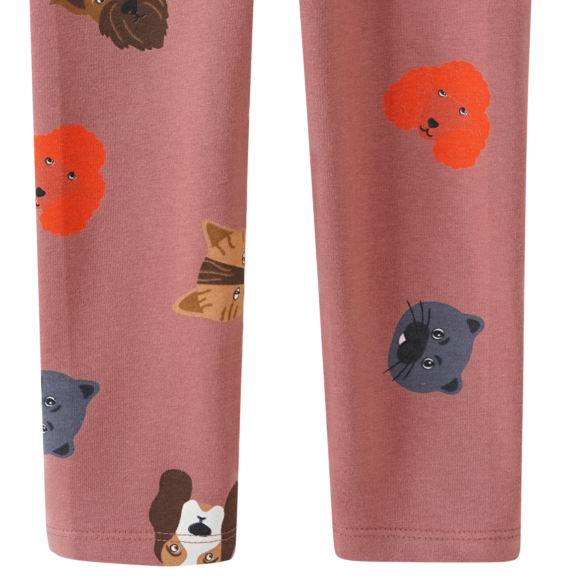 Mädchen Leggings mit Tier-Allover
