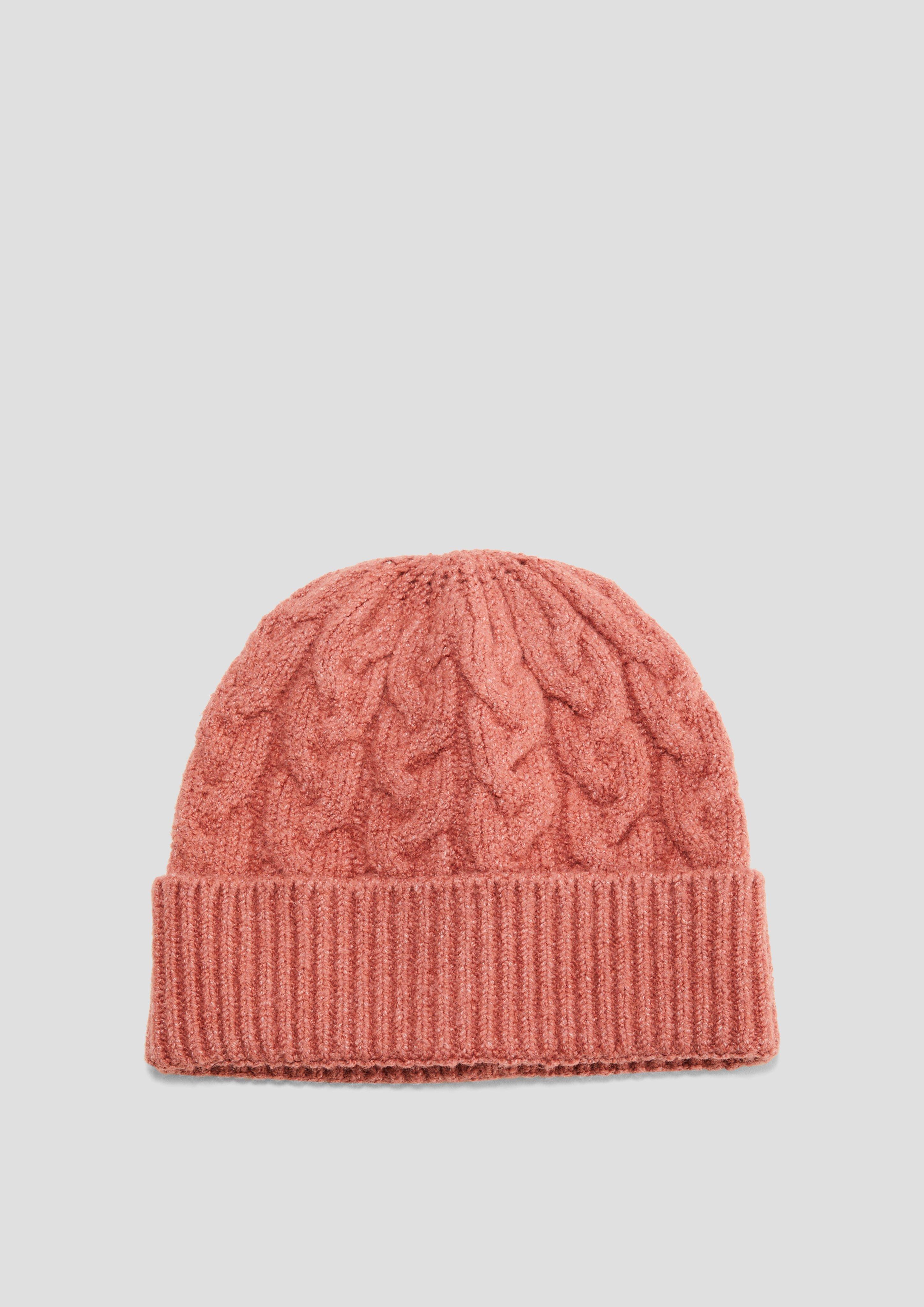 Strickmütze aus Baumwollmix  2134294-2074