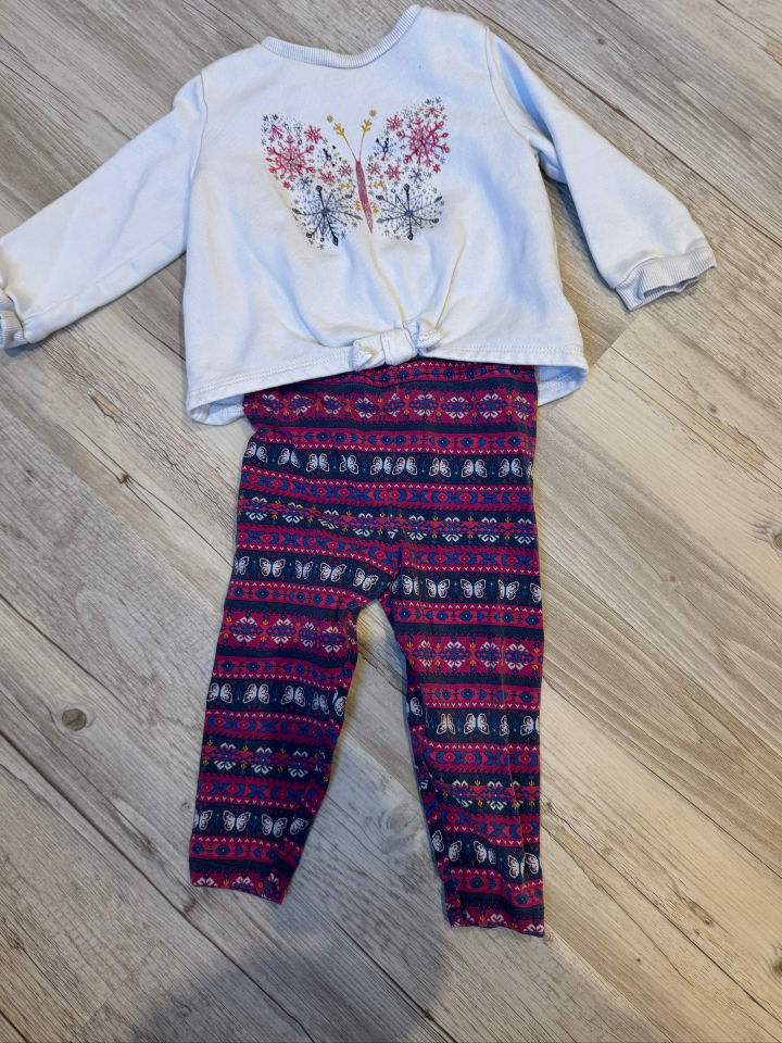 carter's 2tlg. Outfit in Weiß günstig kaufen 86